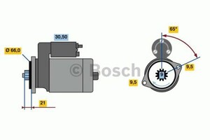 Фото Стартер Bosch 0 986 023 460