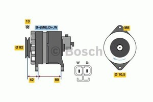 Фото Генератор Bosch 0 986 049 730