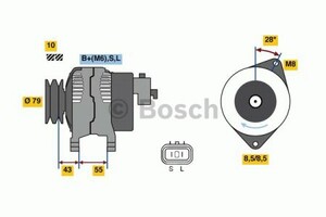 Фото Генератор Bosch 0 986 080 130