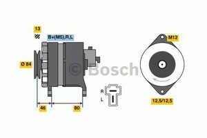 Фото Генератор Bosch 0 986 080 160