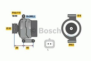 Фото Генератор Bosch 0 986 080 220