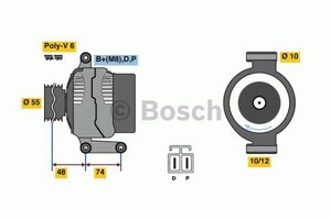 Фото Генератор Bosch 0 986 080 320