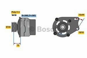 Фото Генератор Bosch 0 986 080 560