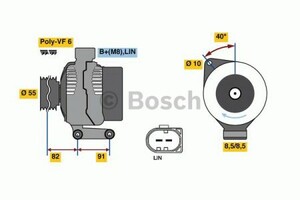 Фото Генератор Bosch 0 986 080 810