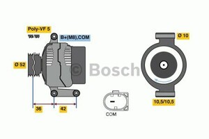 Фото Генератор Bosch 0 986 081 040