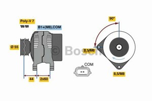 Фото Генератор Bosch 0 986 081 080