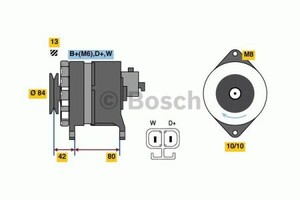 Фото Генератор Bosch 0 986 081 240