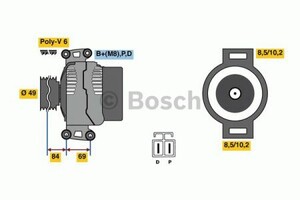 Фото Генератор Bosch 0 986 081 300