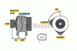 Фото Генератор Bosch 0 986 081 390