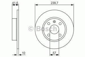 Фото Гальмівний диск Bosch 0 986 479 903