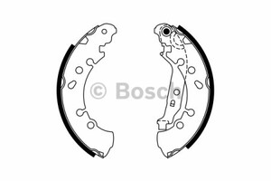 Фото Колодки гальмівні барабанні Bosch 0 986 487 759