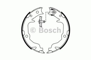 Фото Колодки гальмівні барабанні Bosch 0 986 487 766