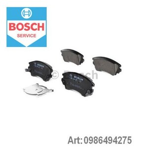 Фото Колодки гальмівні (передні) Opel Astra J 12-/Insignia 08- Bosch 0 986 494 275