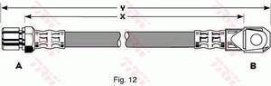 Фото Гальмівний шланг TRW PHD108