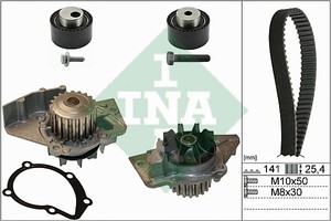 Фото Комплект ГРМ + помпа Citroen Berlingo/Jumpy 2.0HDI, (DW10TD) INA 530 0111 30