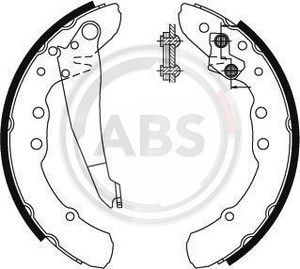 Фото Колодки гальм бар VW PASSAT 88-96 (230 x 40) ABS 8921