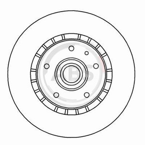Фото Гальмівний диск ABS 15926