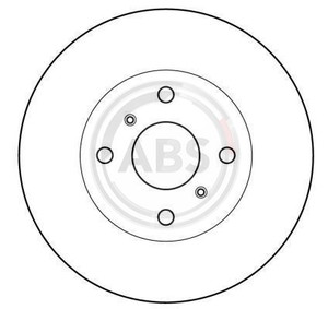 Фото Гальмівний диск ABS 17019