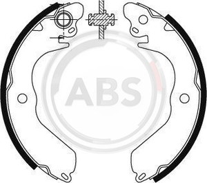 Фото Комплект гальмівних колодок ABS 8922