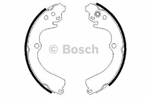 Фото Колодки гальмівні барабанні Bosch 0 986 487 463