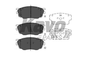 Фото Колодки гальмівні KAVO PARTS KBP4511