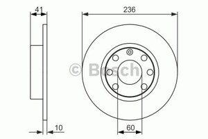 Фото Гальмівний диск Bosch 0 986 479 829