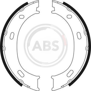 Фото Колодки ручного гальма Sprinter 208-316/LT 35 96-06 (Bosch) ABS 9021