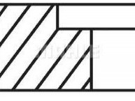 Фото Кільця поршневі VW/Audi 1.6/2.4TD (77mm+0.5) Kolbenschmidt 800000610050