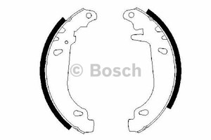 Фото Комплект гальмівних колодок Bosch 0 986 487 346