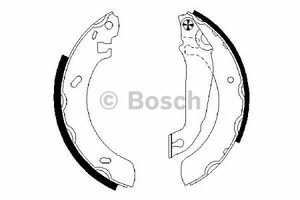 Фото Комплект гальмівних колодок Bosch 0 986 487 537