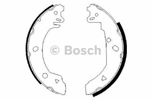 Фото Комплект гальмівних колодок Bosch 0 986 487 229