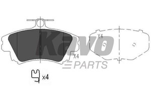 Фото Автозапчасть KAVO PARTS KBP5519