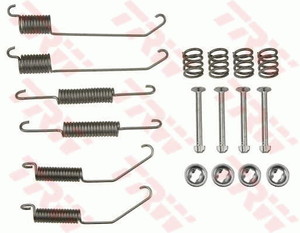 Фото Комплектуючі, гальмівна колодка TRW SFK411