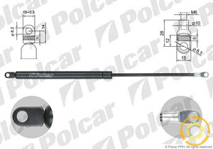 Фото Пружина газовая Polcar 1315AS2