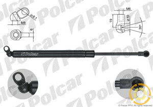 Фото Пружина газовая Polcar 2016AB1