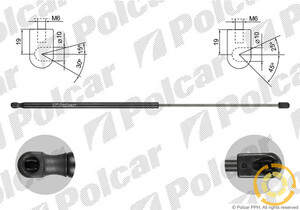 Фото Пружина газовая Polcar 9555AS