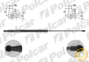 Фото Пружина газовая Polcar 6039AB1