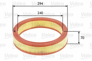 Фото Воздушный фильтр Valeo 585633