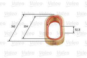 Фото Воздушный фильтр Valeo 585641