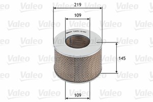 Фото Воздушный фильтр Valeo 585646