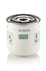 Фото Масляний фільтр MANN-FILTER W 920/38