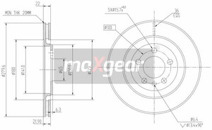 Фото Автозапчасть MAXGEAR 19-0976