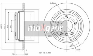 Фото Автозапчасть MAXGEAR 19-0987