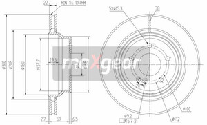 Фото Автозапчасть MAXGEAR 19-1262