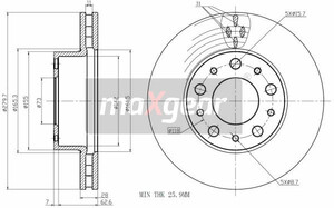 Фото Автозапчасть MAXGEAR 19-1334