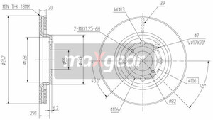 Фото Автозапчасть MAXGEAR 19-1844