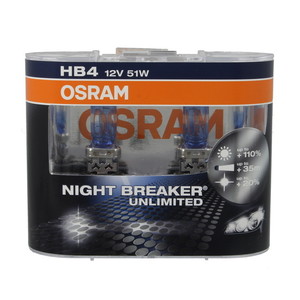 Фото Лампа HB4 Osram 9006 NBU-DUO