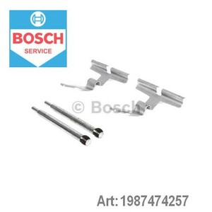 Фото Комплектуючі, колодки дискового гальма Bosch 1 987 474 257