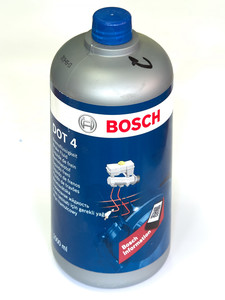 Фото Рідина гальмівна DOT4 (1л) Bosch 1 987 479 107