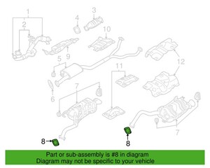 Фото Прокладка вихлопної системи Hyundai/Kia 28751-2B100